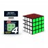 Brain Teaser G4 Magic Cube 4x4 Sticker Twisty Puzzle Competition Speed Cube Black