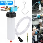 Brake Fluid Bleeder Kit With 1/4 Inch Air Quick Plug Portable And Durable Auto Air Extractor Pump Oil Bleeding Tool