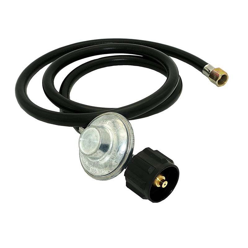 Brass Low-pressure Pressure Relief Valve with 5ft Hose for Oven 5FT