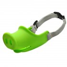 Breathable Dog Mouth Muffle Mouth Mask Prevent Biting Barking Eating Dirt Pet Supplies green_L-large