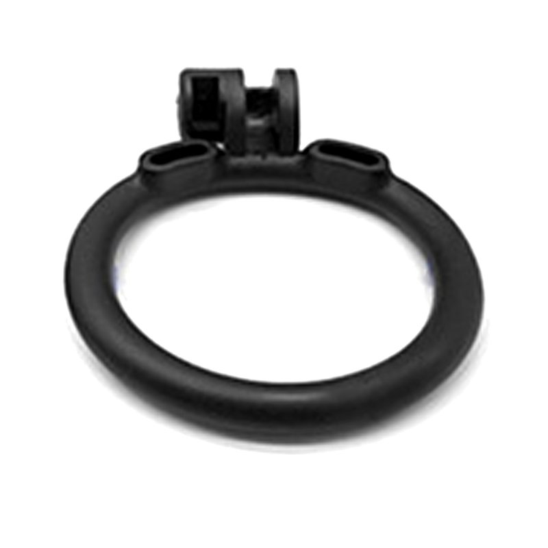 Breathable Hinged Cock Cage Male Chastity Device with Catheter Locker Penis Ring