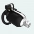 Breathable Hinged Cock Cage Male Chastity Device with Catheter Locker Penis Rings Adult Sex Toys Flat Ring