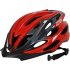 Breathable MTB Bike Bicycle Helmet Protective Gear Red black Universal