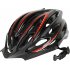 Breathable MTB Bike Bicycle Helmet Protective Gear Red black Universal