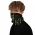 Breathable Mask 3D Flag Digital Printing Outdoor Insect Proof Scarf for Carnival Riding BXHA058 One size