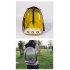 Breathable Pet Cat Dog Backpack Space Capsule Travel Bag for Outdoor Carrying red