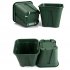 Breathable Plastic Flowerpot Cuttage Planting Plant Pot for Clematis China Rose Decoration green large