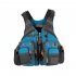 Breathable Polyester Mesh Design Fishing Vest Fishing Safety Life Jacket for Swimming Sailing gray