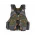 Breathable Polyester Mesh Design Fishing Vest Fishing Safety Life Jacket for Swimming Sailing blue