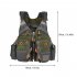 Breathable Polyester Mesh Design Fishing Vest Fishing Safety Life Jacket for Swimming Sailing green