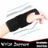 Breathable Wrist Brace With Magic Stickers Sprain Fracture Fixation Cover Wrist Guard Right L circumference 21 23cm 