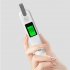 Breathalyzer Blowing Type Tester Type C Rechargeable ASIC Chip High Accurate Digital Display 16 Second Results Sound And Light Prompts Breath Tester White