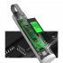 Breathalyzer Blowing Type Tester Type C Rechargeable ASIC Chip High Accurate Digital Display 16 Second Results Sound And Light Prompts Breath Tester White