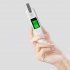 Breathalyzer Blowing Type Tester Type C Rechargeable ASIC Chip High Accurate Digital Display 16 Second Results Sound And Light Prompts Breath Tester White