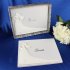 Bride and Groom White Wedding Guest Book Engagement Anniversary Guestbook Album Party Decor Supplies