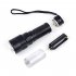 Bright XML T6 LED Flashlight Torch  Adjustable Focus Zoomable Tactical Flashlights  5 Mode Torch Light Lamp for Outdoor