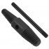 Broken Screw Extractor High carbon Steel Dual Use Water Pipe Stud Drill Bits Remover Hand Tool black
