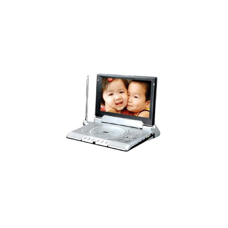 Portable DVD Player with TV, 8.4-inch (16:9) Screen, Card reader