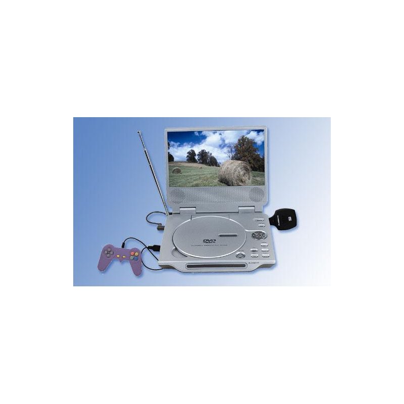 Multimedia Portable DVD Player, Game, TV, 8-inch TFT(16:9)