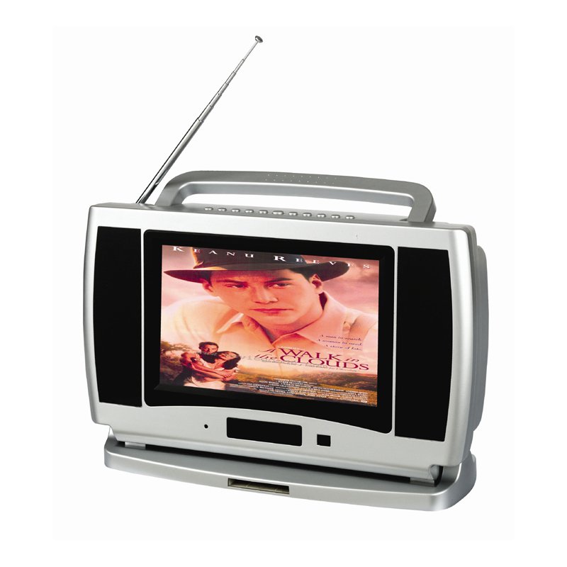 Portable DVD Player, 9.2-inch - DVD/ SVCD/ VCD/ CD/ MP3/ MP4