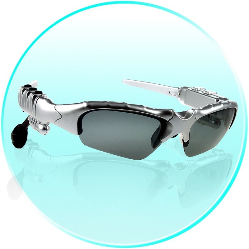 WMA + MP3 Player Sunglasses 256MB - Stereo Sound Effect