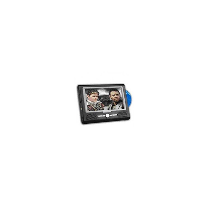 Portable DVD Player, 7inch (16:9) LCD, Connect to Camera or Game