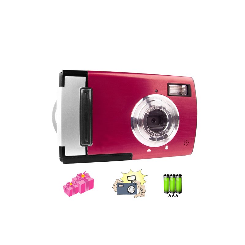 Quality Beginners Digital Camera - 5.0M Pixel CMOS Sensor