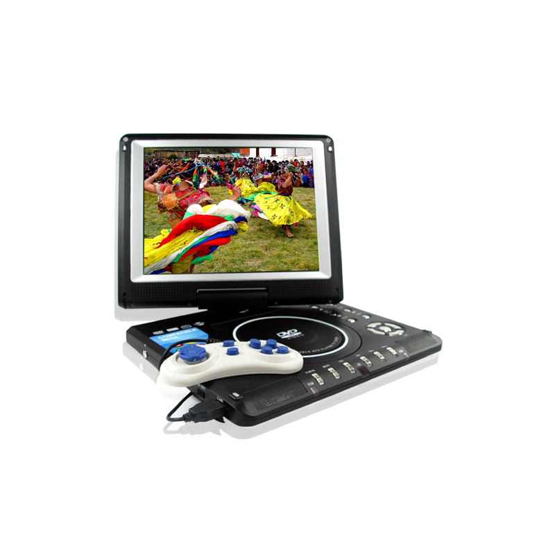 Portable NES + DVD Player - Rotating 10.4 Inch TFT Screen