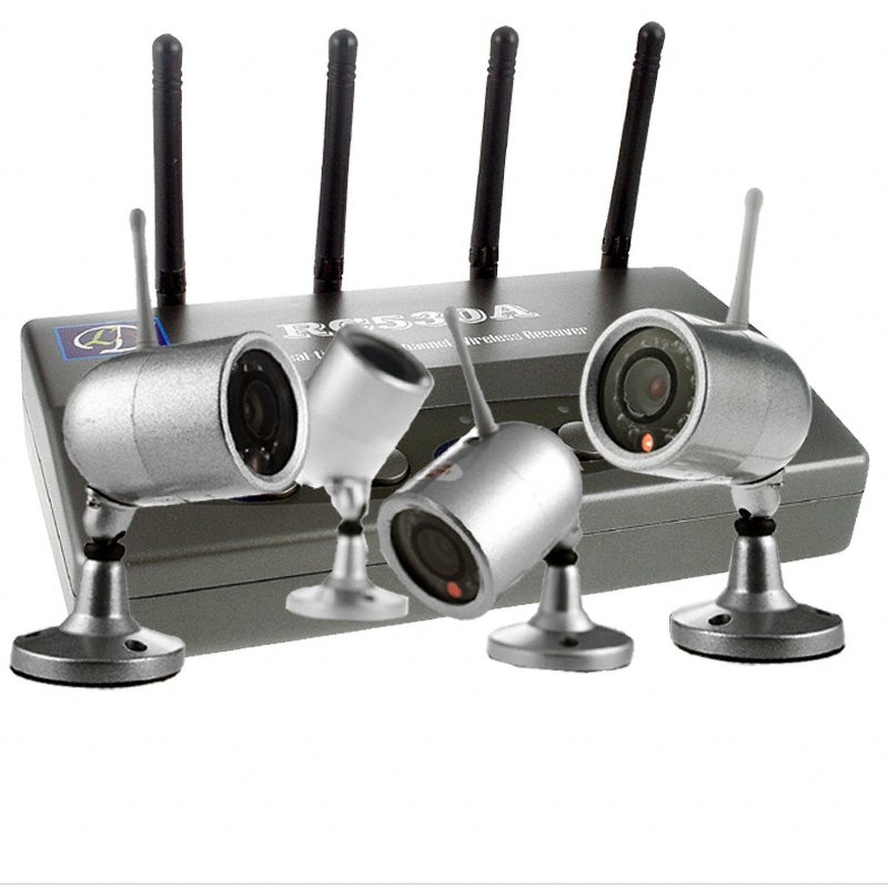 Wireless Night Vision Camera Kit NTSC