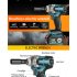 Brushless Electric Wrench Rechargeable Lithium Battery Impact Driver Cordless Electric Screwdriver Screwdriver