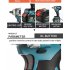 Brushless Electric Wrench Rechargeable Lithium Battery Impact Driver Cordless Electric Screwdriver Screwdriver