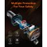 Bt 5 0 Fm Transmitter Car Mp3 Bluetooth Player Car Charger Audio Player gray