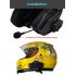 Bt10  Wireless Earphone Bluetooth  4 2  Rechargeable Voice Call Music Hands free Telephone  Motorcycle Helmet Headset black