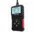 Bt201 Car Battery Tester Detector 12V Multi functional Battery Fault Scanner Automotive Diagnostic Tool Black Red