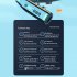 Bt25 Wireless Bluetooth Headset Power Display Large capacity Battery Neck Hanging Sports Headphone black