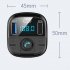Bt29 Bluetooth compatible Car  Mp3  Player With Led Frequency Display Qc3 0 Double Usb Car Fast Charger Handsfree Wireless Fm Transmitter black
