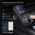 Bt93 Car Mp3 Music Player Hands free Kit Wireless Bluetooth Fm Transmitter Aux Qc3 0 Fast Charge black