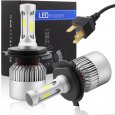 1 Pair H4 S2 LED Headlight Kit 4000LM/Bulb 