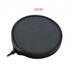Bubble Disk Air Stone Aerator for Aquarium Fish Tank Pond Oxygen Pump 13CM  with black edge wrapping 