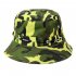Bucket Hats Men Outdoor Fisherman Hat Cotton Fishing Cap Camouflage Bucket Caps ArmyGreen adjustable