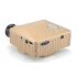Budget Mini Projector has a 400 1 contrast ratio  1 67 million displayable colors  a projection size of 20 to 80 inches and 5 inputs  AV  VGA  USB  SD and HDMI 