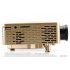 Budget Mini Projector has a 400 1 contrast ratio  1 67 million displayable colors  a projection size of 20 to 80 inches and 5 inputs  AV  VGA  USB  SD and HDMI 
