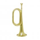 Bugle Trumpet Big Horn Thickened Tubes Curved Mouthpiece Interface Brass Horn