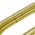 Bugle Trumpet Big Horn Thickened Tubes Curved Mouthpiece Interface Brass Horn School Wind Instrument Silver