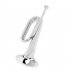 Bugle Trumpet Big Horn Thickened Tubes Curved Mouthpiece Interface Brass Horn School Wind Instrument Silver