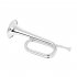 Bugle Trumpet Big Horn Thickened Tubes Curved Mouthpiece Interface Brass Horn School Wind Instrument Silver