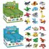 Building  Block  Toy Marine  Forest Animal Assembly Multiple Style Random Educational Toy K45 Forest Animals