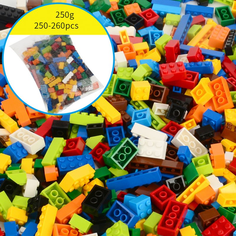 250pcs Building Blocks for Toddlers Small Particles Assembled Building Block