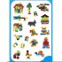 Building Blocks For Toddlers Small Particles Assembled Building Block Toys Kids Early Education Puzzle Diy Toys 250PCS  girl 