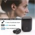 Business Wireless Intertranslation In ear Intelligence Bluetooth Headset black